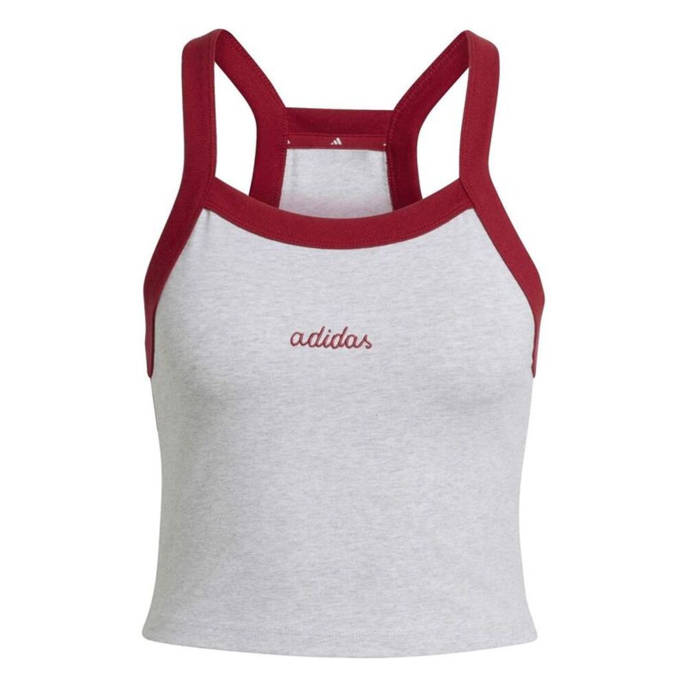 Adidas Womens/Ladies Performance Embroidered Logo Athletic Sleeveless Tank Top /